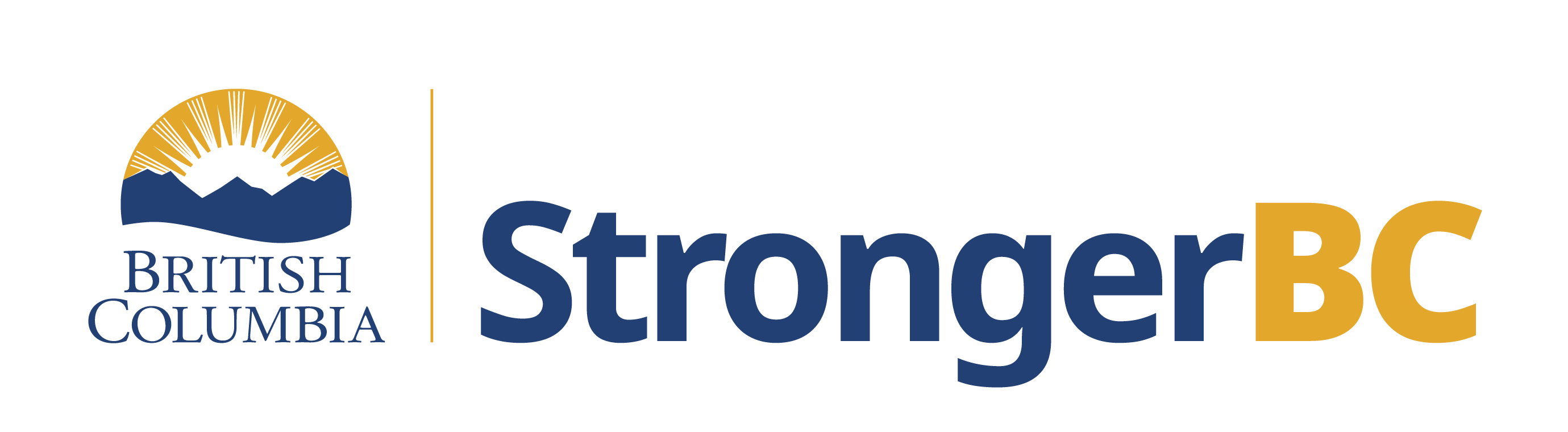 StrongerBC logo